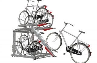 2ParkUp dubbellaags fietsparkeersysteem (2)