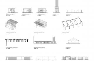 gerestaureerde en nieuwe constructies