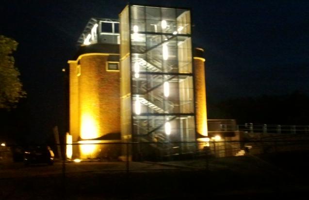 Omvormen oude watertoren tot toeristisch uitkijkpunt