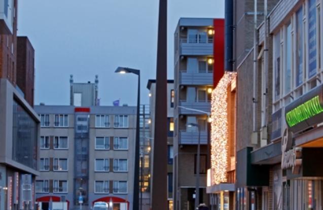 Lichtmasten Raadhuisplein Drachten