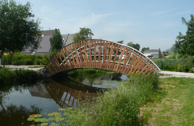 Fiets- en voetgangersbrug Brëge