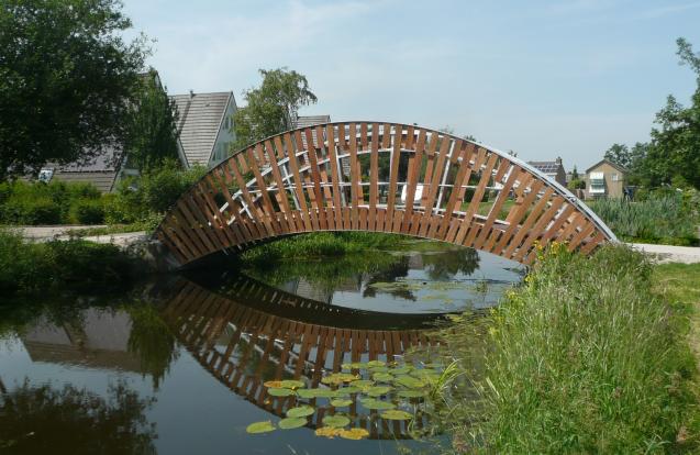 Fiets- en voetgangersbrug Brëge