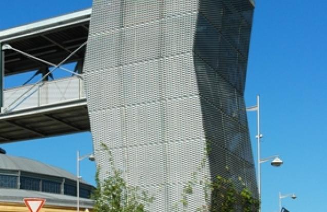 Passerelle Provisoire Gare de Bonnevoie