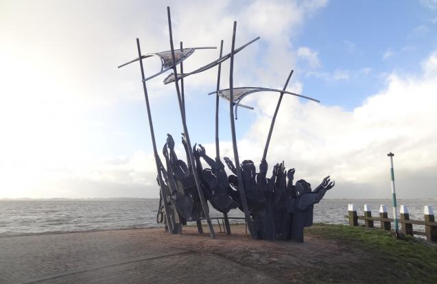 Nationale watersnood monument Marken - Linda Verkaaik