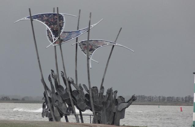 Nationale watersnood monument Marken - Linda Verkaaik