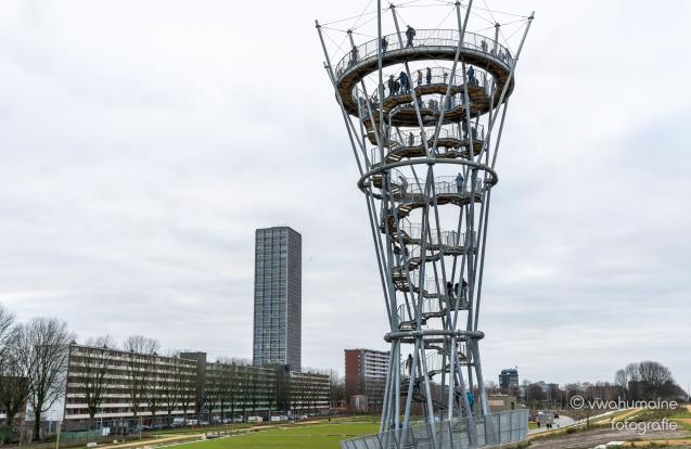 Uitkijktoren Spoorpark in Tilburg