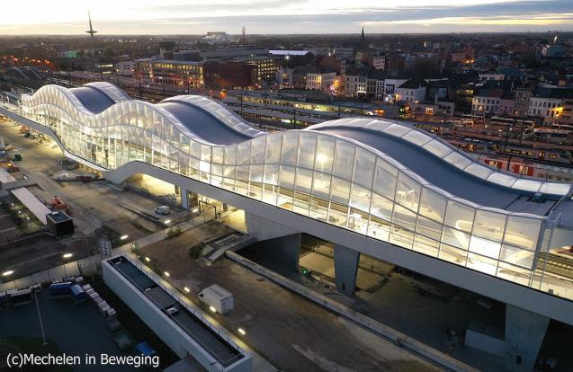 Stationsoverkapping Mechelen NMBS