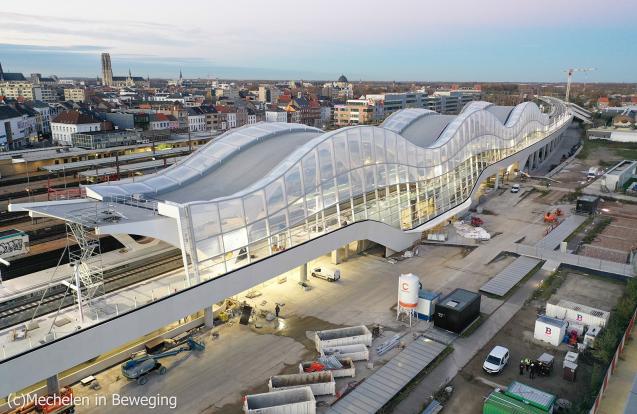 Stationsoverkapping Mechelen NMBS