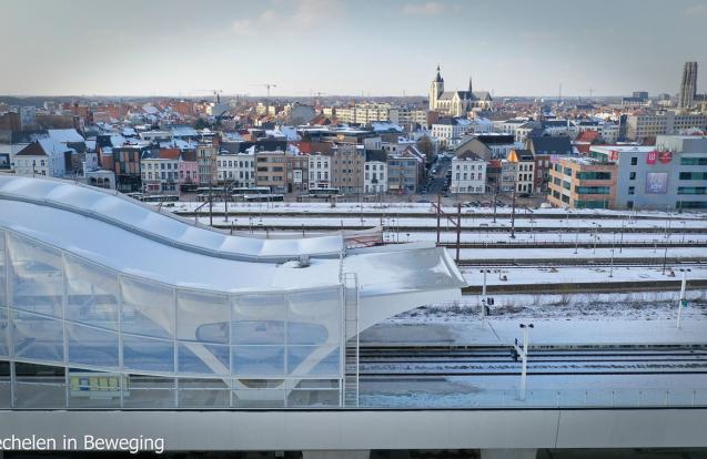 Stationsoverkapping Mechelen NMBS