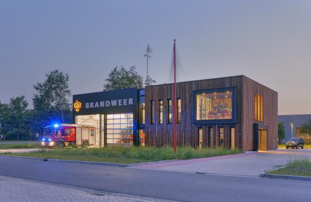 Nieuwbouw circulaire brandweerkazerne Harlingen en Surhuisterveen