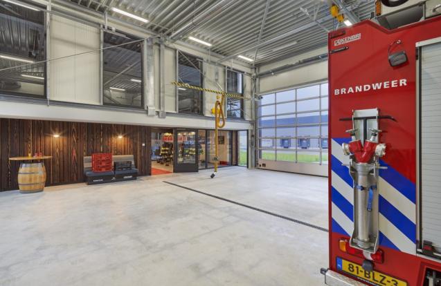 Nieuwbouw circulaire brandweerkazerne Harlingen en Surhuisterveen