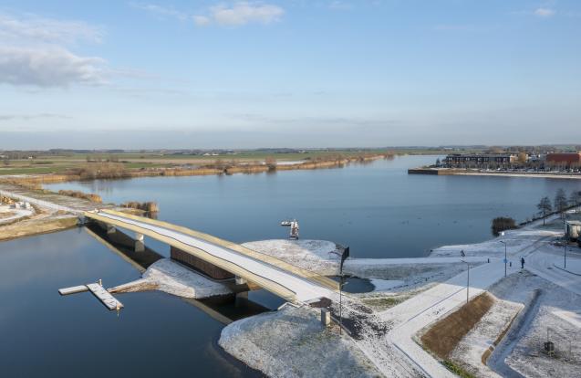 Leuning Fietsbrug De Groote Wielen