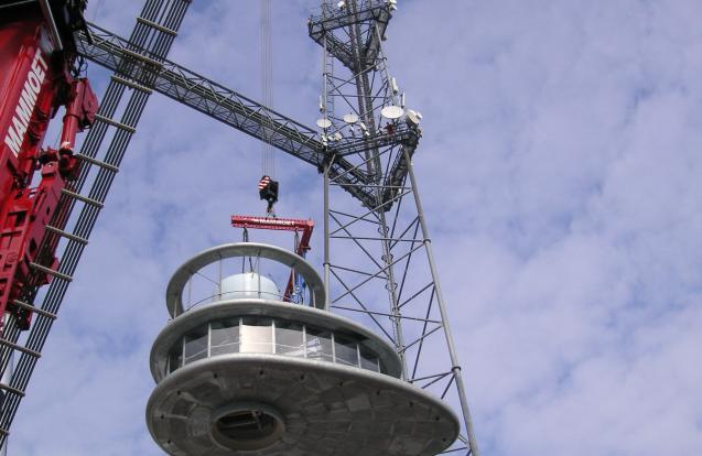 Réhaussement tour télécom Amsterdam