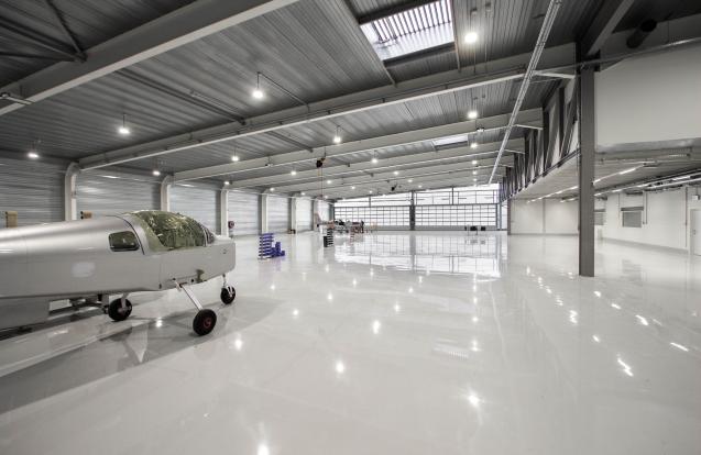 Aérodrome de Namur - Hall industriel Sonaca Aircraft